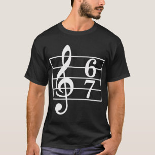 Camiseta 67 Gíria de Meme de Música Músico  Engraçado Profe