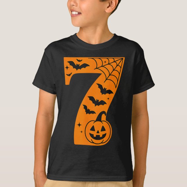 Camiseta 67 Halloween Combinando Gêmeos Meninos Meninas Irm (Frente)