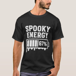 Camiseta 67 Halloween Soky Energia Brainrot Meme Seis Sete