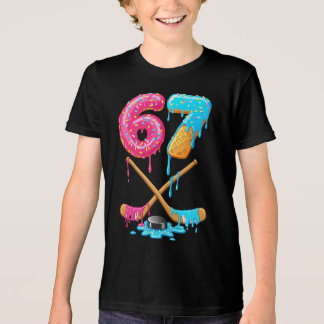 Camiseta 67 hockey Drip Number Funny Six Seven 6 7 Meme