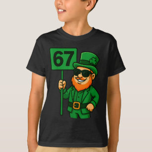 Camiseta 67 Leprechaun Seis Sete Geração Meme Vibrações Sor