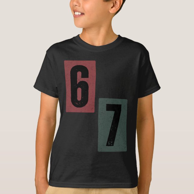 Camiseta 67 Meme 1  (Frente)