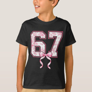 Camiseta 67 Meme Coquete Toalete Nk Laço Engraçado Seis Set