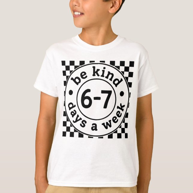 Camiseta 67 Meme, dabbing, 6 7 Numbers, Six Seven Bruh, 6th (Frente)