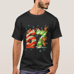 Camiseta 67 Meme de Natal 6 7 Números Seis Sete Geração Z A