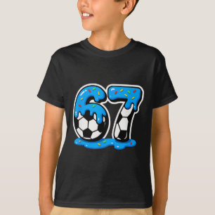 Camiseta 67 Meme de Rot de Cérebro de Gotejamento de Sorvet