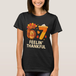 Camiseta 67 Meme Dia de Ação de Graças Funny Feriado Seis 