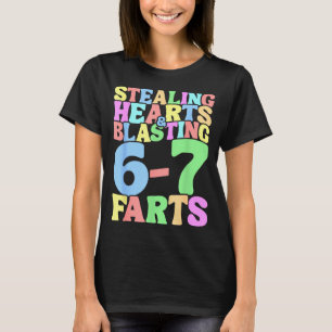 Camiseta 67 Meme Dia dos Namorados Seis Sete 6-7 Roubo Engr