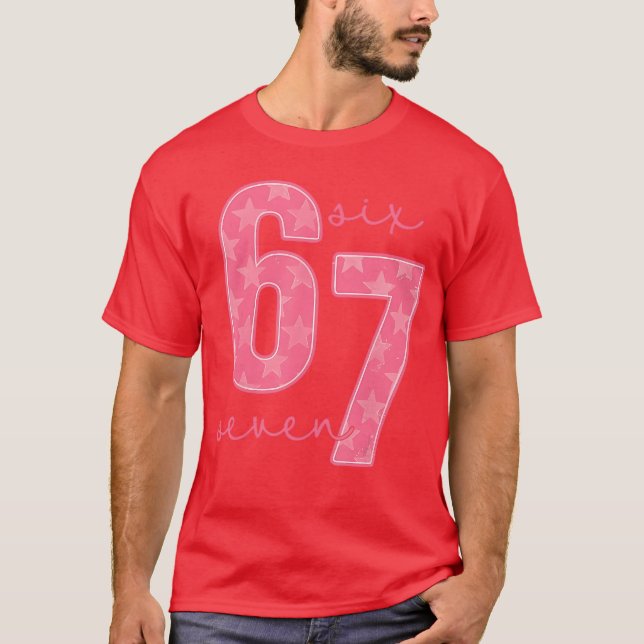 Camiseta 67 Meme Engraçado (Frente)