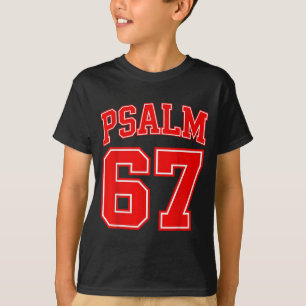 Camiseta 67 Meme Engraçado Seis Sete Salmo 67 6-7 Meme