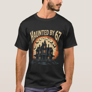 Camiseta 67 Meme Fantasia de Halloween Assombrada _1