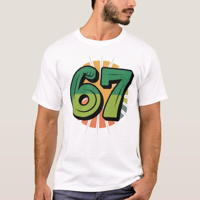 Camiseta 67 Meme Food Avocado Fitness (Frente)