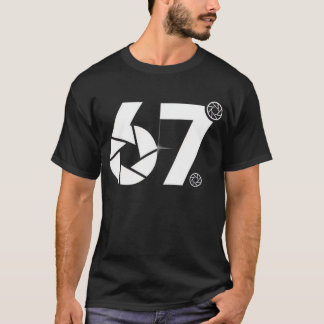 Camiseta 67 Meme Fotógrafo - Design Divertido de Lente de C