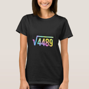 Camiseta 67 Meme Gíria Tie Dye Engraçado Raiz Quadrada 4489