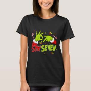 Camiseta 67 Meme Humor 6-7 Engraçado Seis Sete Natal