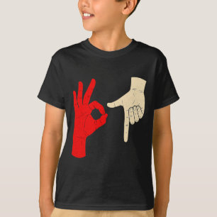 Camiseta 67 Meme Mãos 6 7 Seis Sete 6 7 Adolescentes Crianç