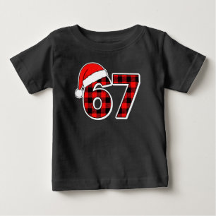 Camiseta 67 Meme Piadas Natalinas Vermelhas Xadrez Pijamas