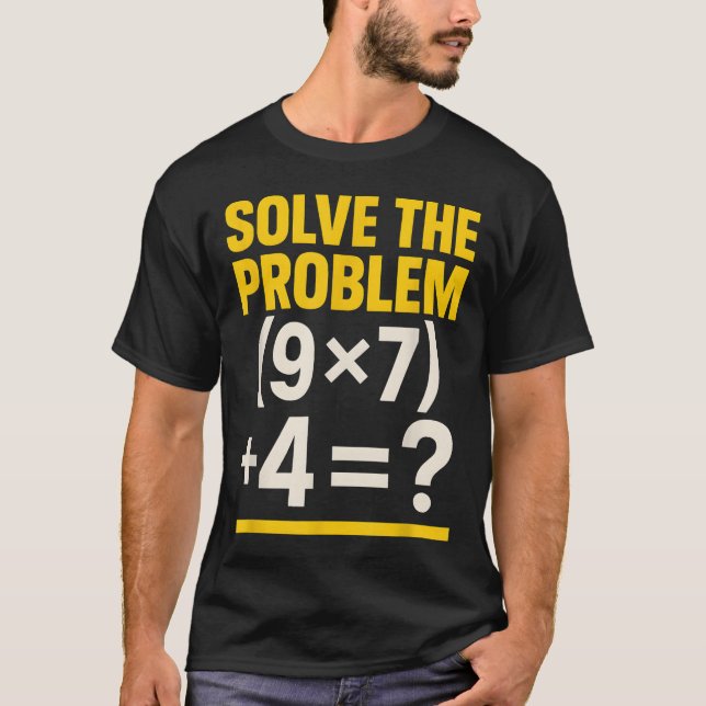 Camiseta 67 Meme Professor de Matemática Engraçado Escola 6 (Frente)