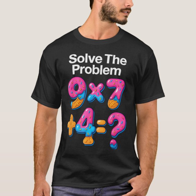 Camiseta 67 Meme Professor de Matemática Sorvete Drip 6 7 B (Frente)