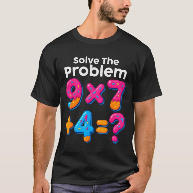 Camiseta 67 Meme Professor de Matemática Sorvete Drip 6 7 B (Frente)