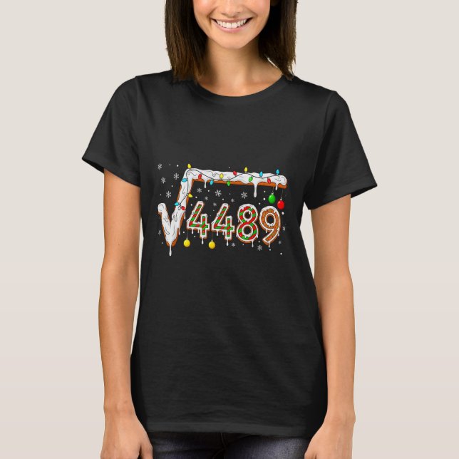 Camiseta 67 Meme Raiz Quadrada 4489 Gíria Professor de Mate (Frente)