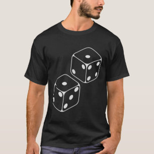 Camiseta 67 Meme Seis Sete 6–7 Dados Divertidos _1
