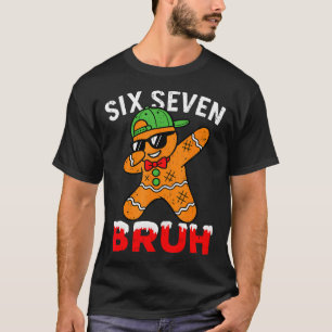 Camiseta 67 Meme Seis Sete Bruh Dabbing Ruivo Engraçado Nat