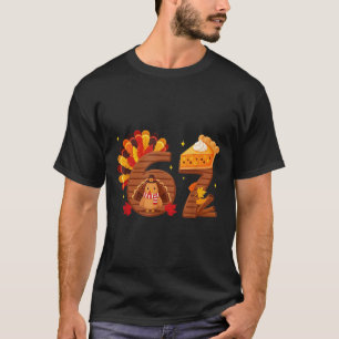 Camiseta 67 Meme Seis Sete Torta de Abóbora Divertida Peru