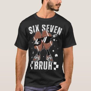 Camiseta 67 Meme Six Seven Bruh Shamrock Futebol St Patric