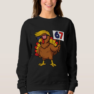 Camiseta 67 Meme Thanksgiving Turkey Day Six Seven Funny Tr