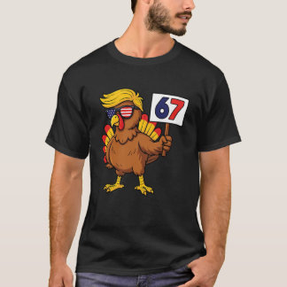 Camiseta 67 Meme Thanksgiving Turkey Day Six Seven Funny Tr
