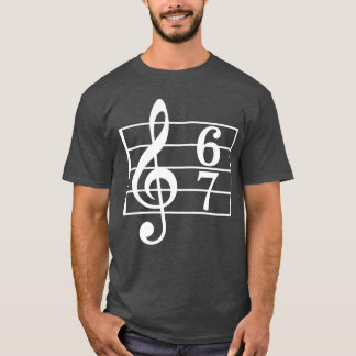 Camiseta 67 Música Meme Gíria Músico Engraçado Musiceacher