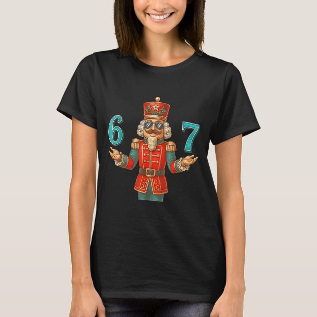 Camiseta 67 Nutcracker Six Seven Meme Christmas 6 7 Teens K (Frente)