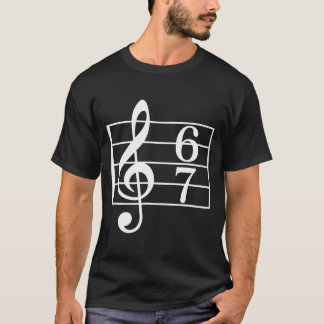Camiseta 67 Professor de Música Escola Slang Meme Música