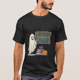 Camiseta 67 Professor Fantasma de Halloween Seis Sete Meme