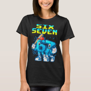 Camiseta 67 Seis Sete 6-7 - Crianças com Rotação Cerebral I