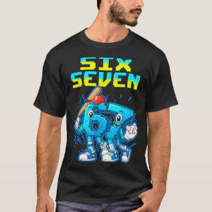 Camiseta 67 Seis Sete 6-7 - Crianças Italianas Engraçadas c