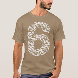 Camiseta 67 Seis Sete Design Legal Combinando 6 e 7 Engraça