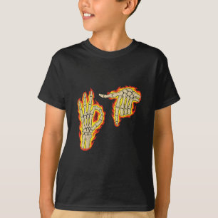 Camiseta 67 Seis Sete Meme Esqueleto Fogo Vintage Rock Fest
