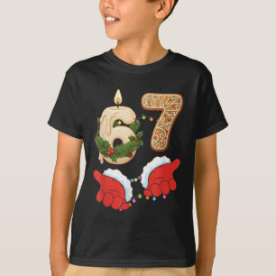 Camiseta 67 Seis Sete Meme Natal Vela Gengibre Gen