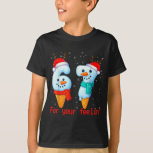 Camiseta 67 Seis Sete Para o Seu Sentimento Meme Natal Cria