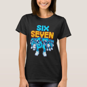 Camiseta 67 Seis Sete Piada Italiana Brainrot Crianças Jogo