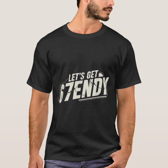 Camiseta 67 Seis Sete Sendy 6 7endy Vamos Ficar Sendy 67 Me (Frente)