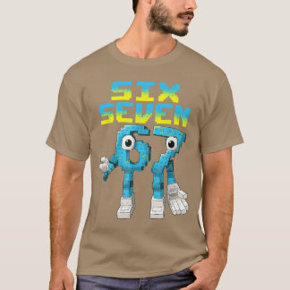 Camiseta 67 Si Seven 67 Meme de jogos italiano engraçado Br