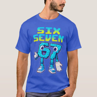 Camiseta 67 Si Seven 67 Piada Italiana Brainrot Gaming Meme