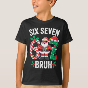 Camiseta 67 Six Seven Burh Natal 6 7 Meme Calças de Moletom