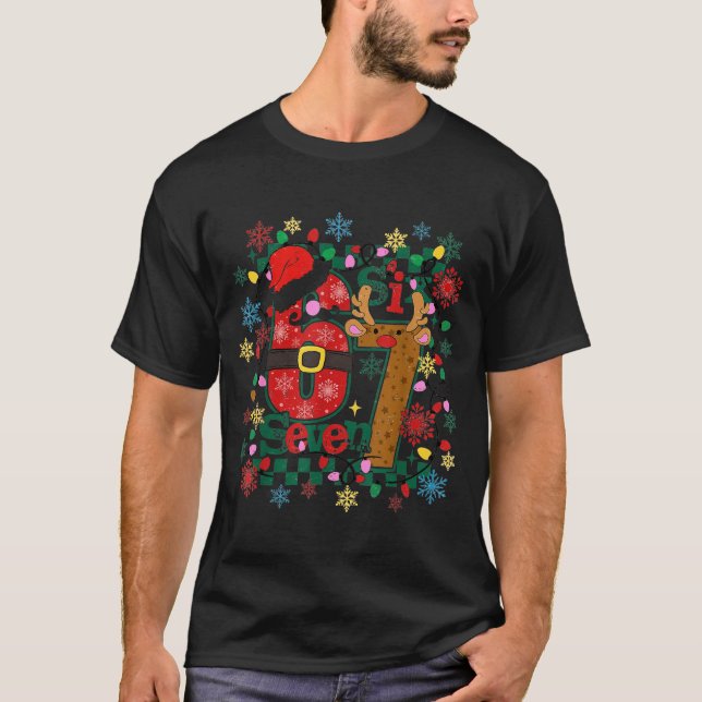 Camiseta 67 Six Seven Funny Christmas 6 7 Meme Humor Men Wo (Frente)