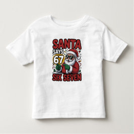 Camiseta 67 Six Seven Funny Christmas Santa Meme