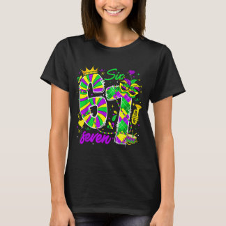 Camiseta 67 Six Seven Mardi Gras Carnival New Orleans Fleur