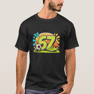 Camiseta 67 Six Seven Soccer Football Meme Boys Men Women